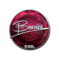 Sticker | Brehze (Foil) | Katowice 2019
