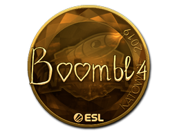Sticker | Boombl4 (Gold) | Katowice 2019