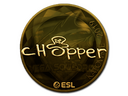 Sticker | chopper (Gold) | Katowice 2019