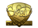 Sticker | shroud (Gold) | Krakow 2017