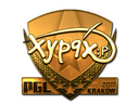 Sticker | Xyp9x (Gold) | Krakow 2017