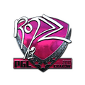 Sticker | ropz (Foil) | Krakow 2017