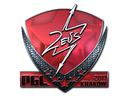 Sticker | Zeus (Foil) | Krakow 2017