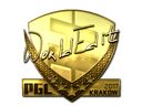Sticker | WorldEdit (Gold) | Krakow 2017