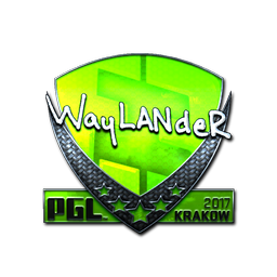 wayLander (металлическая) | Краков-2017