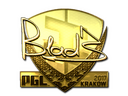 Sticker | B1ad3 (Gold) | Krakow 2017