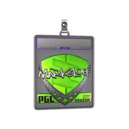 Sticker Slab | markeloff (Foil) | Krakow 2017