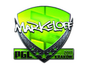 Sticker | markeloff (Foil) | Krakow 2017