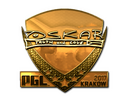 Sticker | oskar (Gold) | Krakow 2017