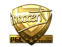 Sticker | innocent (Gold) | Krakow 2017