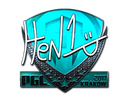 Sticker | HEN1 (Foil) | Krakow 2017