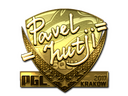 Sticker | hutji (Gold) | Krakow 2017
