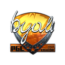 Sticker | byali (Foil) | Krakow 2017