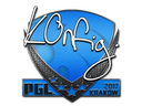 Sticker | k0nfig | Krakow 2017