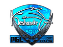 Sticker | keshandr (Foil) | Krakow 2017