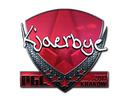 Sticker | Kjaerbye (Foil) | Krakow 2017