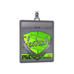 Sticker Slab | electronic (Foil) | Krakow 2017