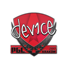 Sticker | device | Krakow 2017