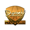 Sticker | dupreeh (Gold) | Krakow 2017