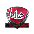 Sticker | gla1ve (Foil) | Krakow 2017