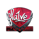 Sticker | gla1ve (Foil) | Krakow 2017