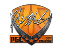 Sticker | flusha | Krakow 2017