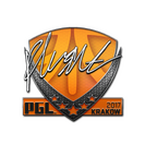 Sticker | flusha | Krakow 2017