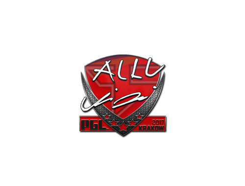 Aufkleber | allu | Krakau 2017