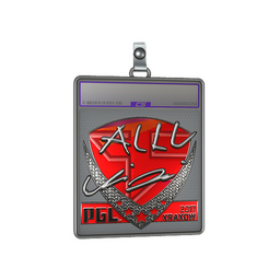 Sticker Slab | allu (Foil) | Krakow 2017