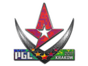 Sticker | Astralis (Holo) | Krakow 2017