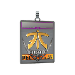 Sticker Slab | Fnatic (Foil) | Krakow 2017