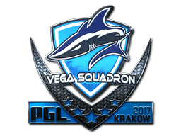 Sticker | Vega Squadron (Foil) | Krakow 2017