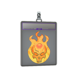 Sticker Slab | Incineration (Holo)