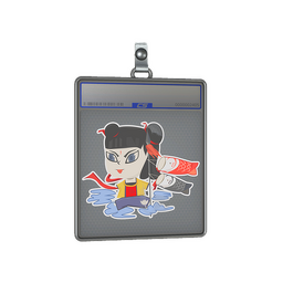 Sticker Slab | Nezha