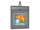 Sticker Slab | Toy Tiger