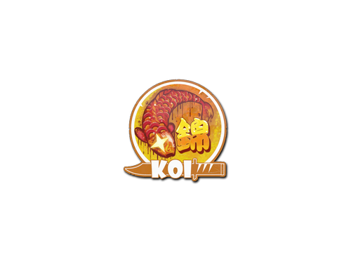 Sticker | Koï élégante