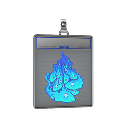 Sticker Slab | Liquid Fire