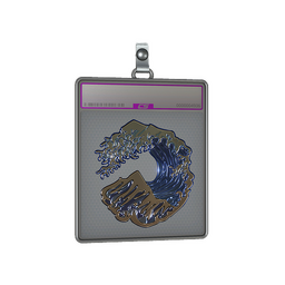 Sticker Slab | Great Wave (Foil)