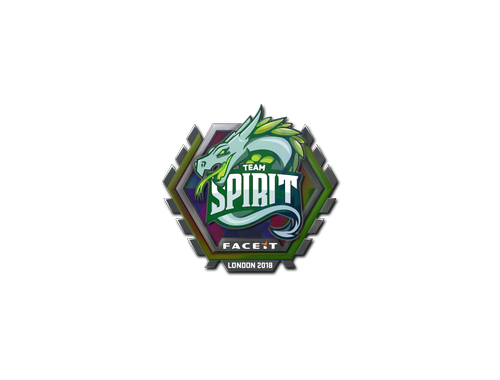 Наклейка | Team Spirit (голографическая) | Лондон-2018