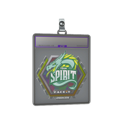Sticker Slab | Team Spirit (Holo) | London 2018
