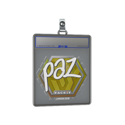 Sticker Slab | paz | London 2018