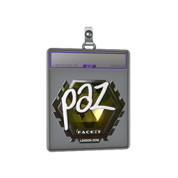 Sticker Slab | paz (Foil) | London 2018