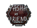Sticker | pashaBiceps | London 2018