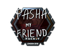 Sticker | pashaBiceps (Foil) | London 2018