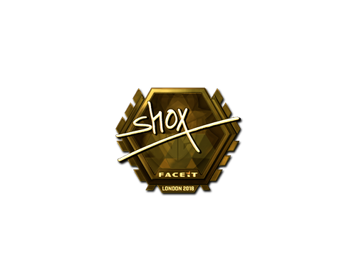 Sticker | shox (or) | Londres 2018