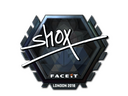 Sticker | shox (Foil) | London 2018