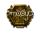 Sticker | smooya (Gold) | London 2018