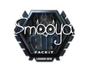 Sticker | smooya (Foil) | London 2018