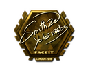 Sticker | SmithZz (Gold) | London 2018