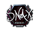 Sticker | Snax (Foil) | London 2018